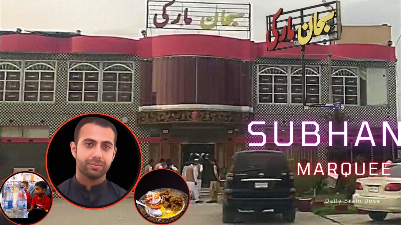 The Most Famous Banquet In Haripur |Subhan Marquee| Marriage Hall| #Haripur #marriagehall #wedding