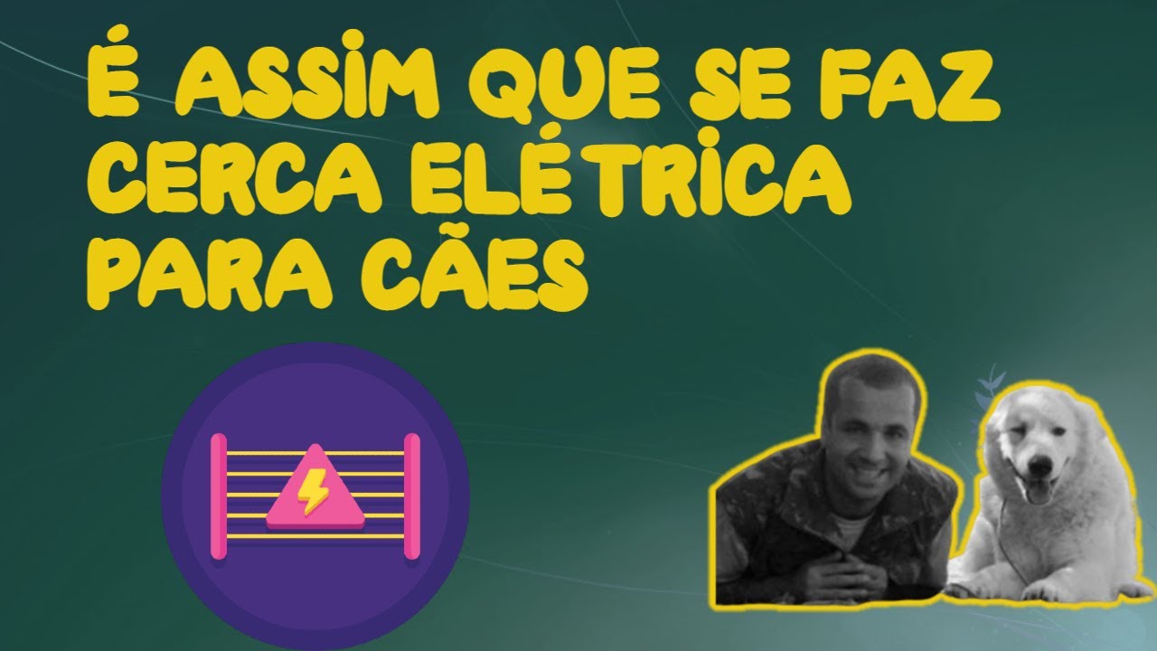 Como fazer Cerca elétrica para cães