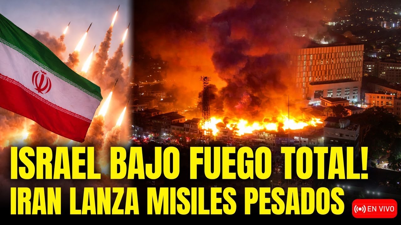🚨 IRÁN BOMBARDEA BRUTALMENTE ISRAEL: 67 Oleada de Terror con Misiles Pesados