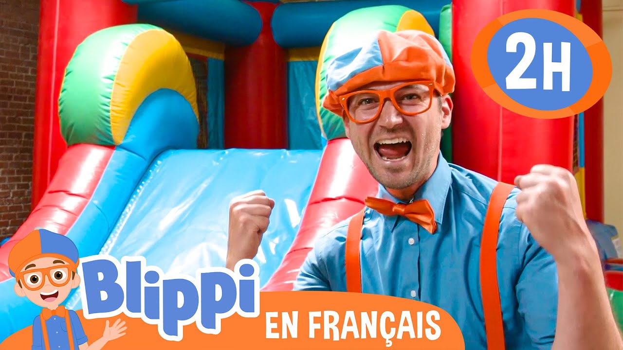 Les couleurs au Amy’s Playground | Blippi en français | Vidéos éducatives pour enfants