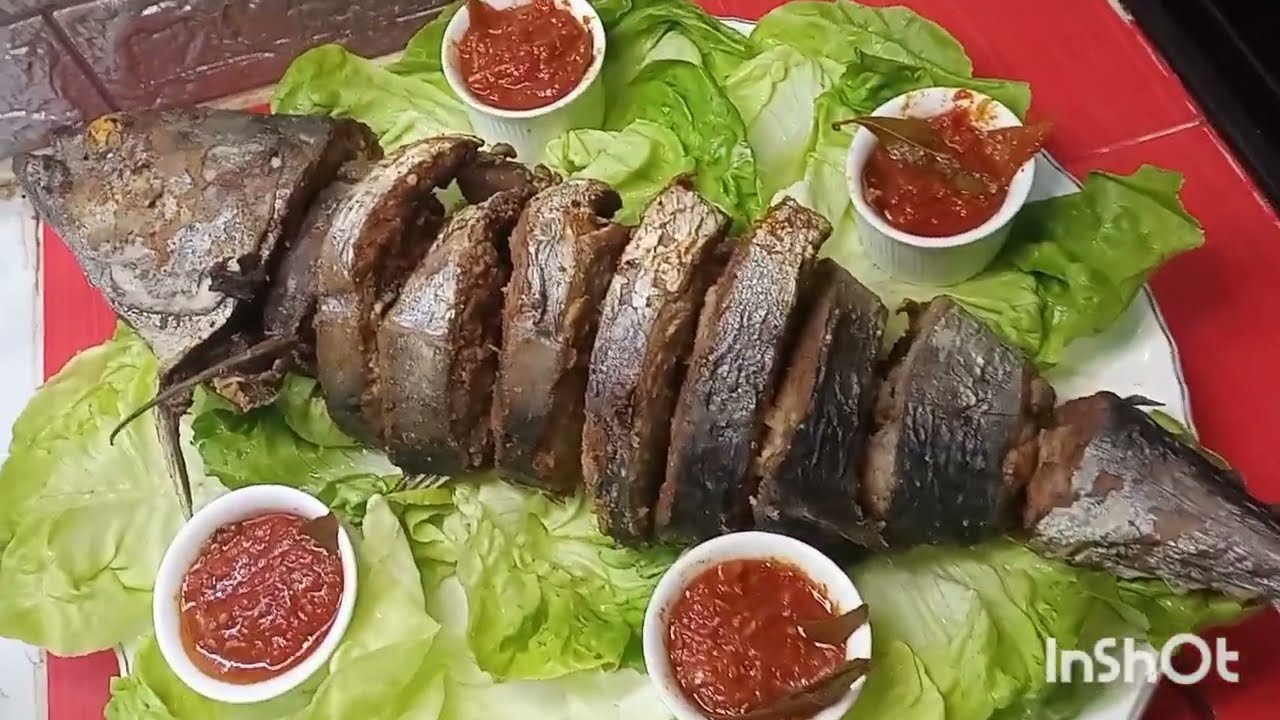 poisson pacorita (thonine) en sauce tomate... سمك الباكوريتا بصلصة الطماطم
