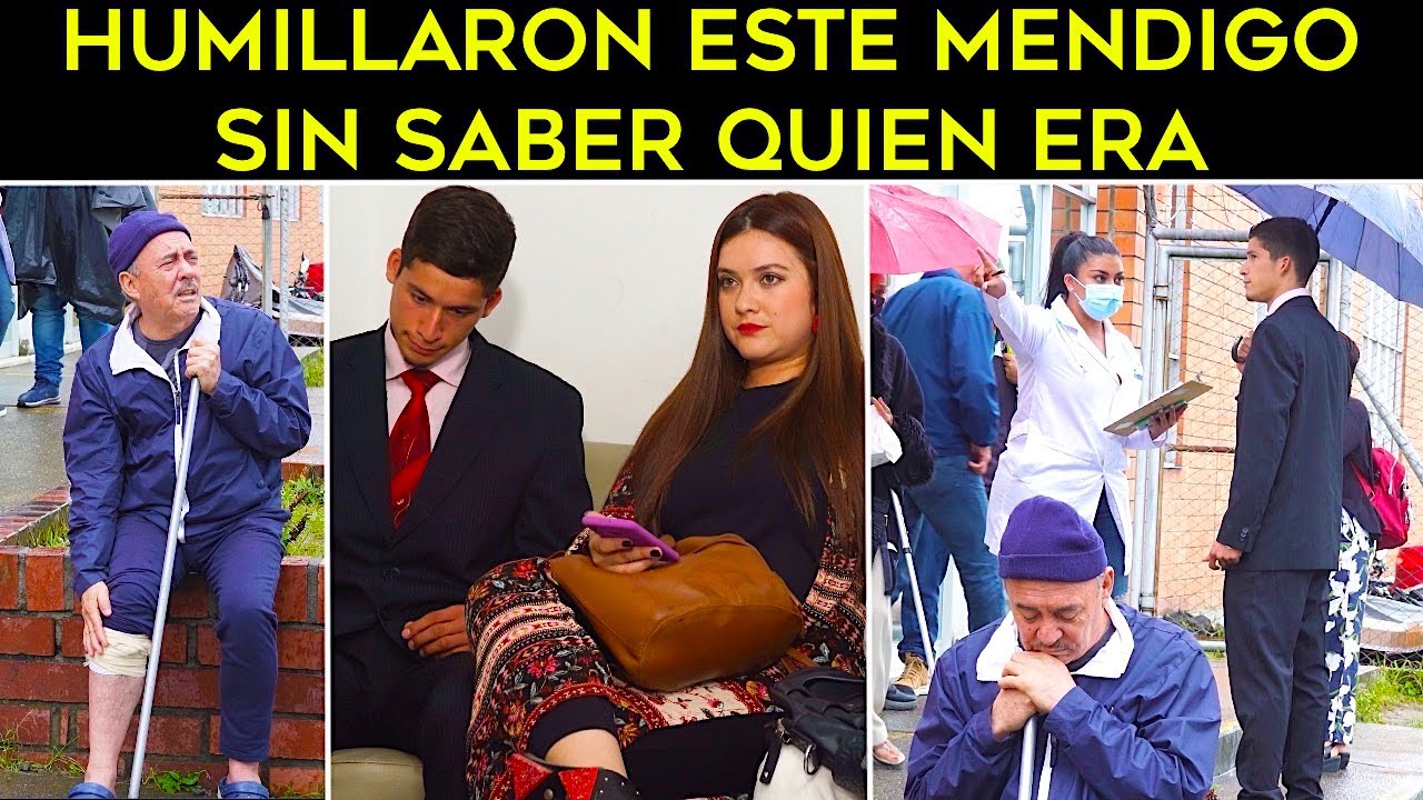 Humillaron este mendigo sin saber quien era