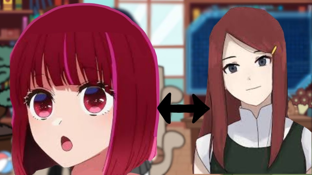 oshi no ko react to kana arima as kushina \\°•requested•°//