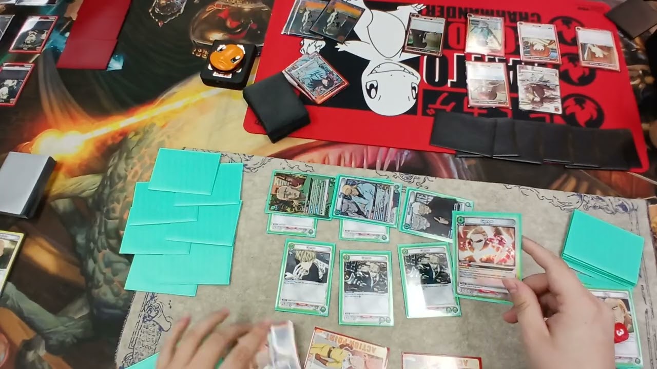 Green Saitama vs Red Kenshin Union Arena Locals