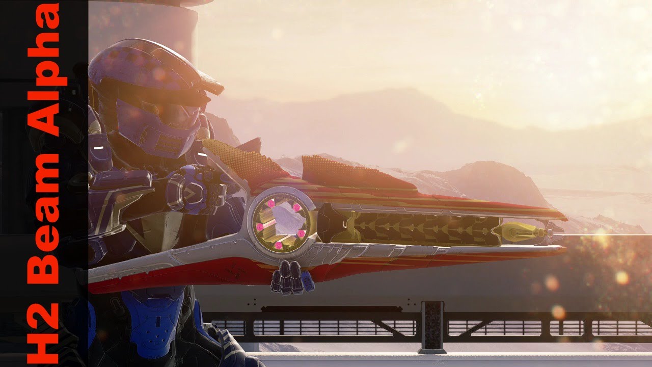 Halo 5 : Guardians - Amazing Weapon Showcase - H2 Beam Rifle Alpha !