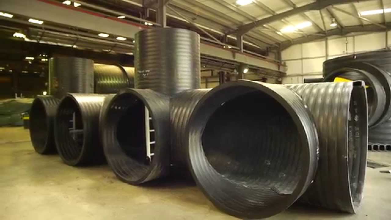 Welding Plastic Pipe Structures with Weholite