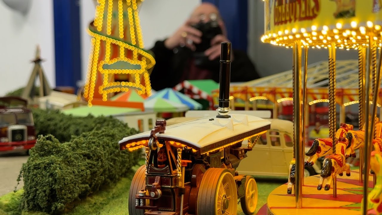 FUN FAIR models from the eye of a tiny person! Staverton Funfair Model Show 2026