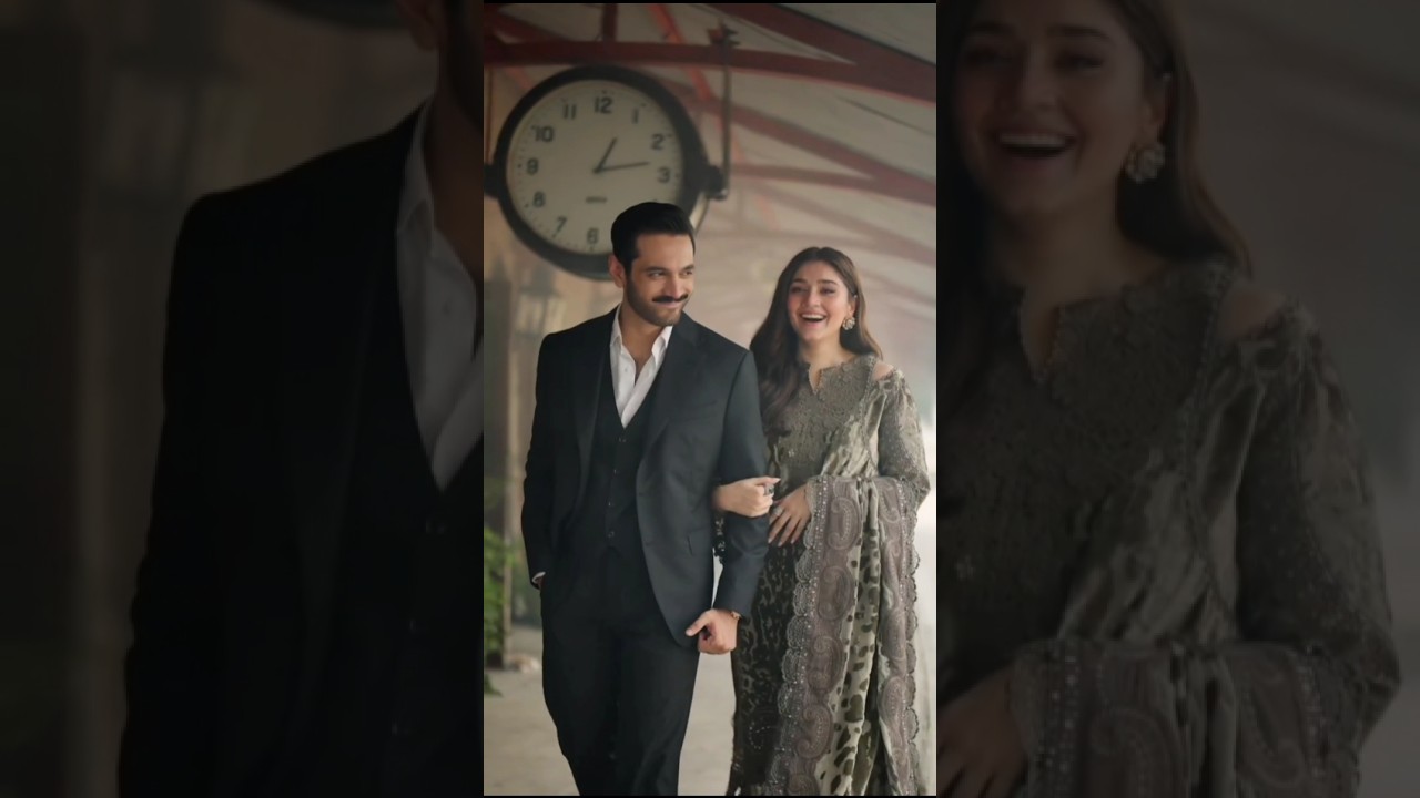 Wahaj Ali with durefisha saleem 😍❣️💕| wahaj Ali new drama | sun mery dill drama #wahajali #couples