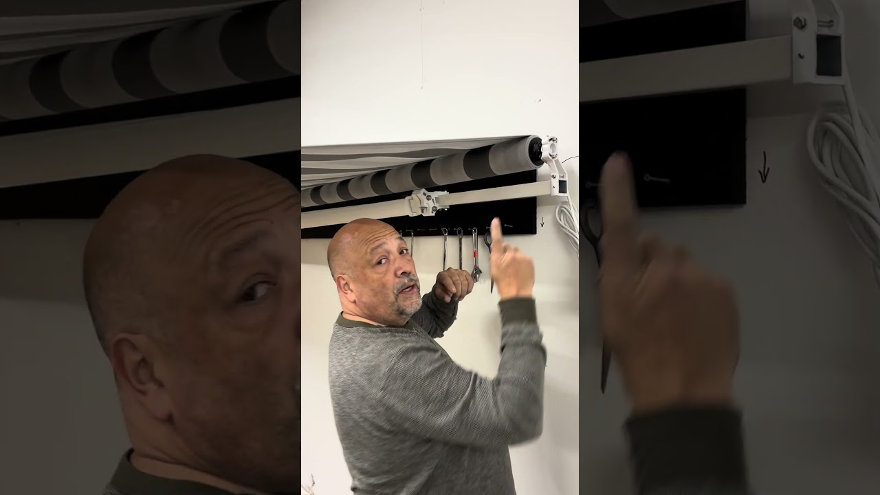 How to program the motor and set the limits of your awning - Acacia