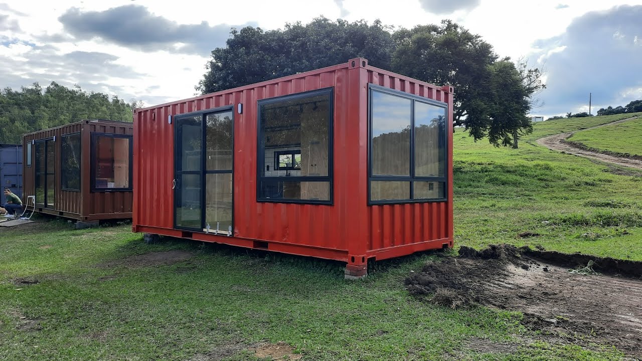 Cabana container para Airbnb!