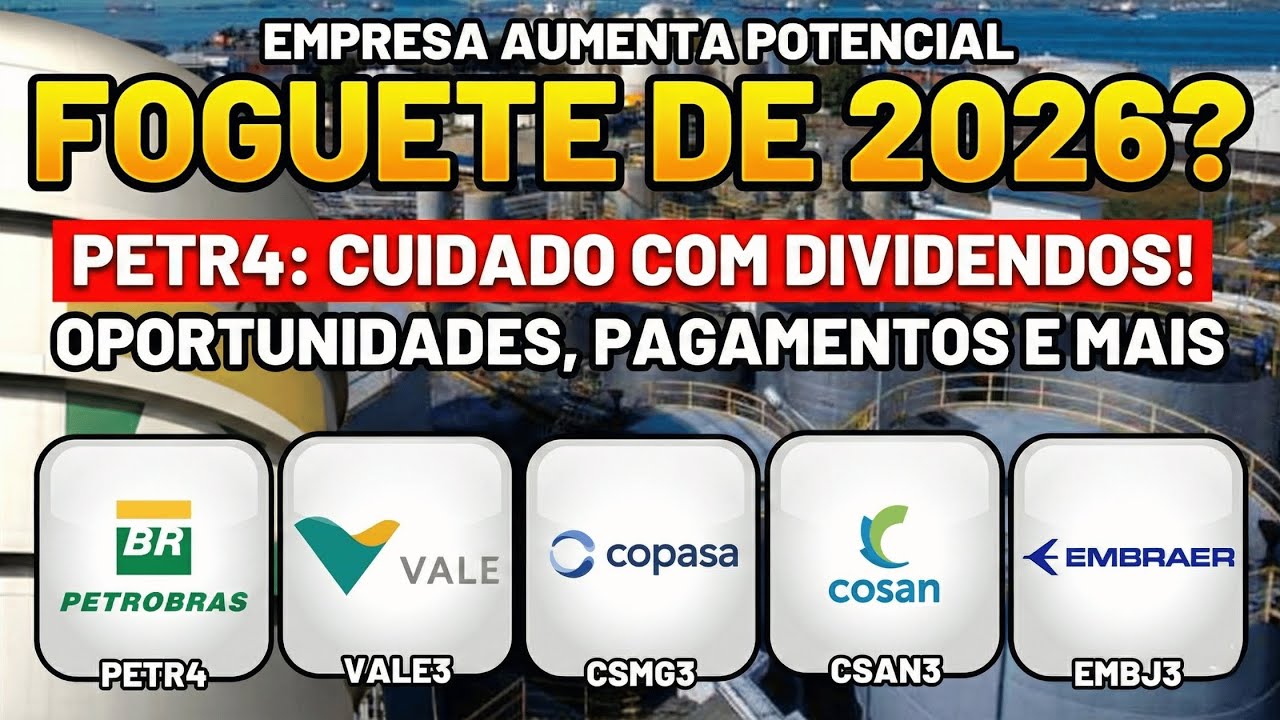 CSMG3 EXPLODE (+150%): NOVA SABESP? CSAN3: VIRADA DE R$6 BI! VALE3 IMBATÍVEL! PETR4 TERÁ DIVIDENDOS?