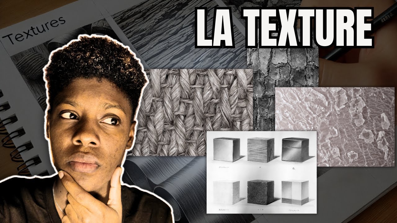 Les Textures | Les bases du dessin réaliste