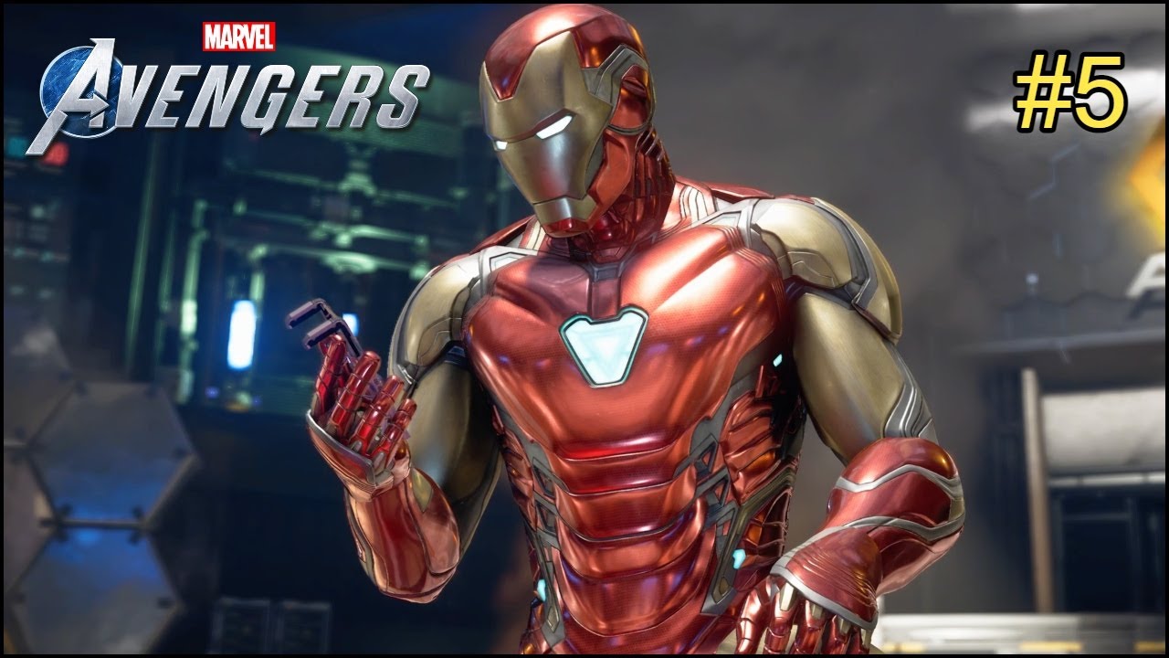 Iron Man Avengers End Game SUIT - Marvel's Avengers Gameplay #5