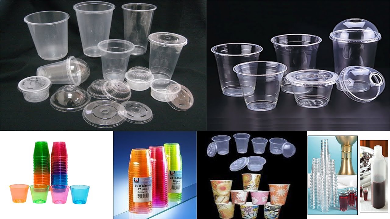 Fully Automatic Disposable Plastic Glass Manufacturing Machine