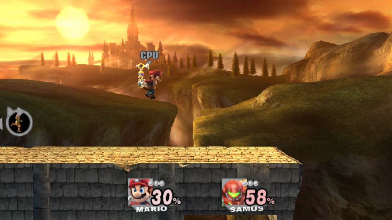 Super Smash Bros Brawl: Mario VS Samus
