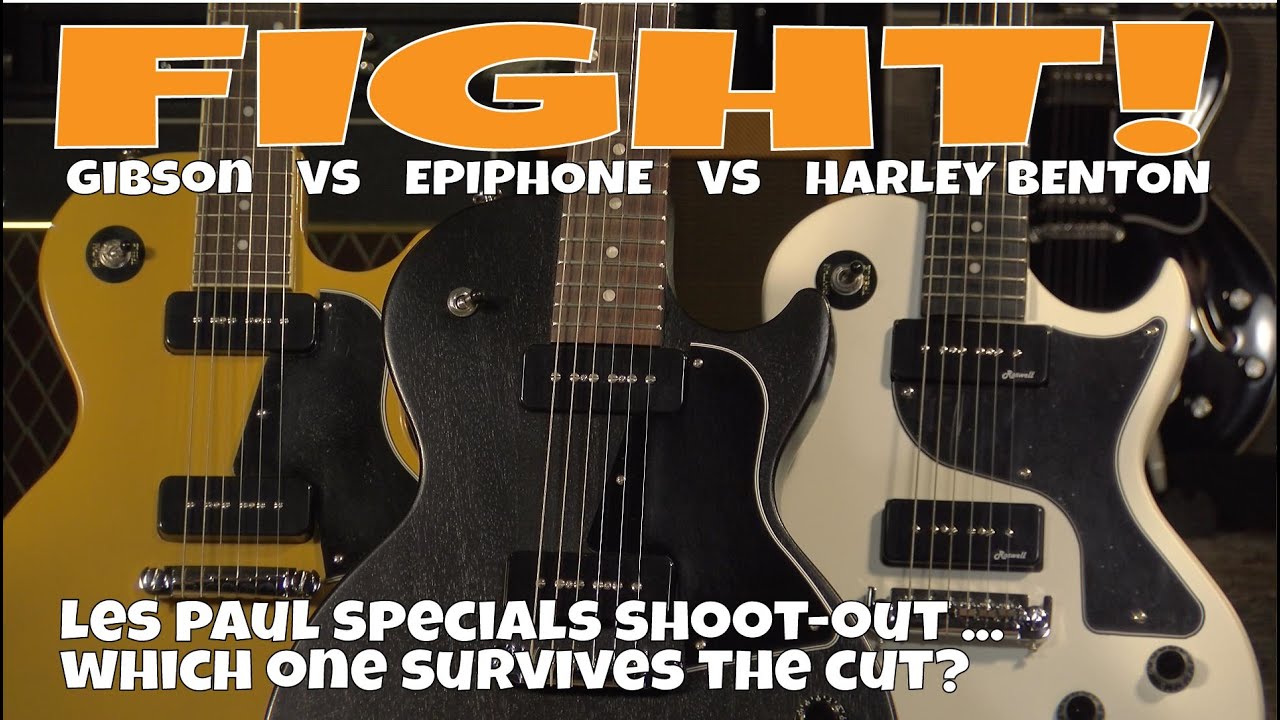 Epiphone Les Paul Special vs Gibson vs Harley Benton - Which One Survives The Cut?