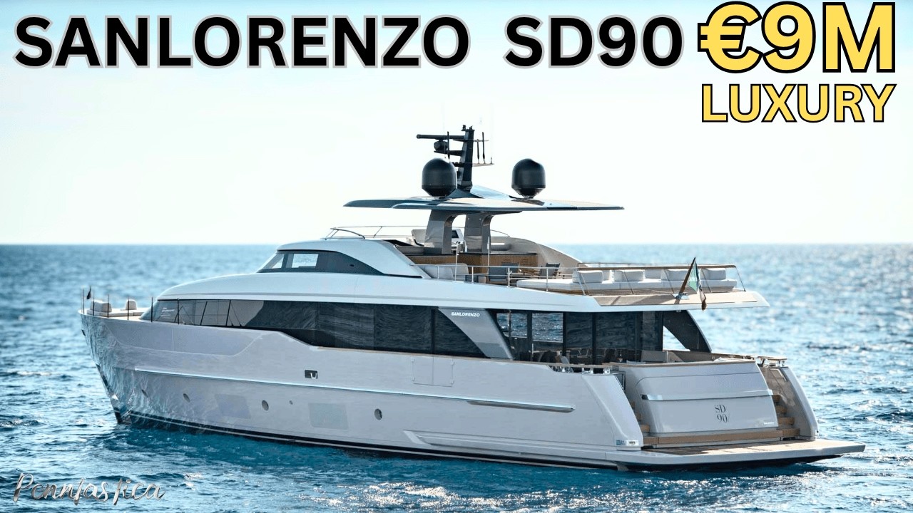 Sanlorenzo SD90 &ndash; Почему эта яхта стоит 9 миллионов евро