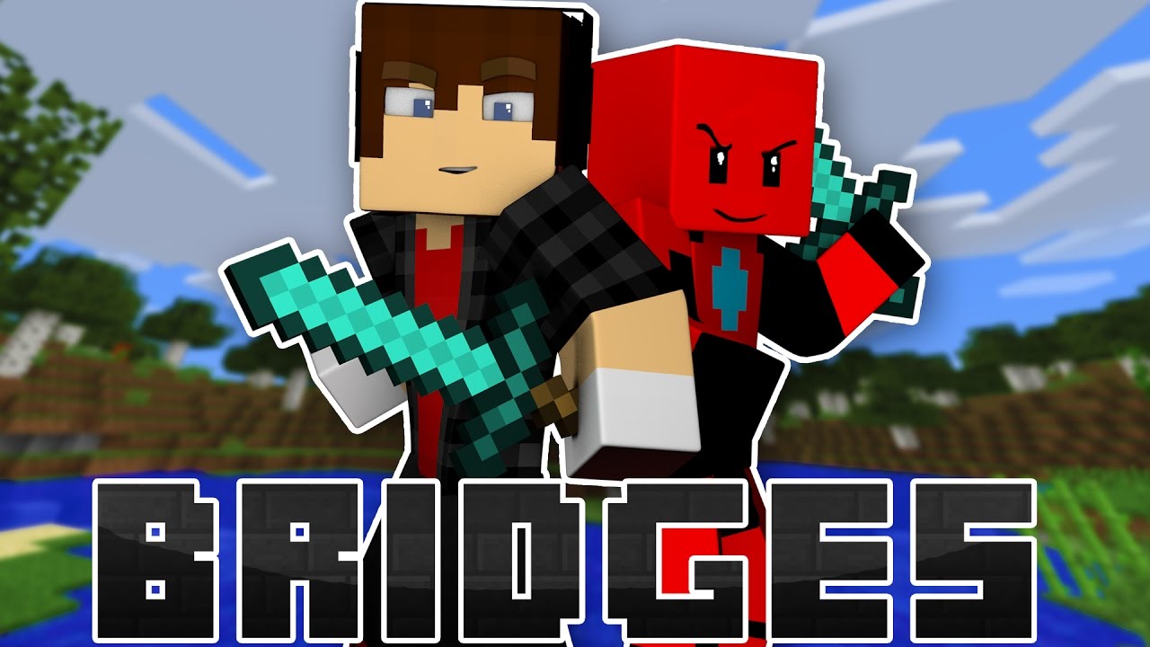 MINECRAFT - MINI-GAMES - BRIDGES w/ BLITZWINGER