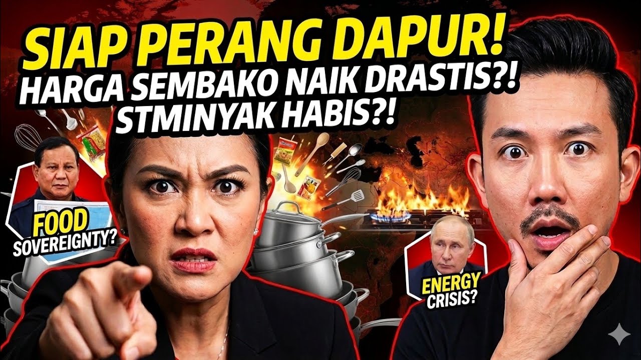 INDONESIA DALAM BAHAYA?🔥 Connie Bakrie: Perang Dunia ke-3 Bisa Mulai dari Dapur Anda!!