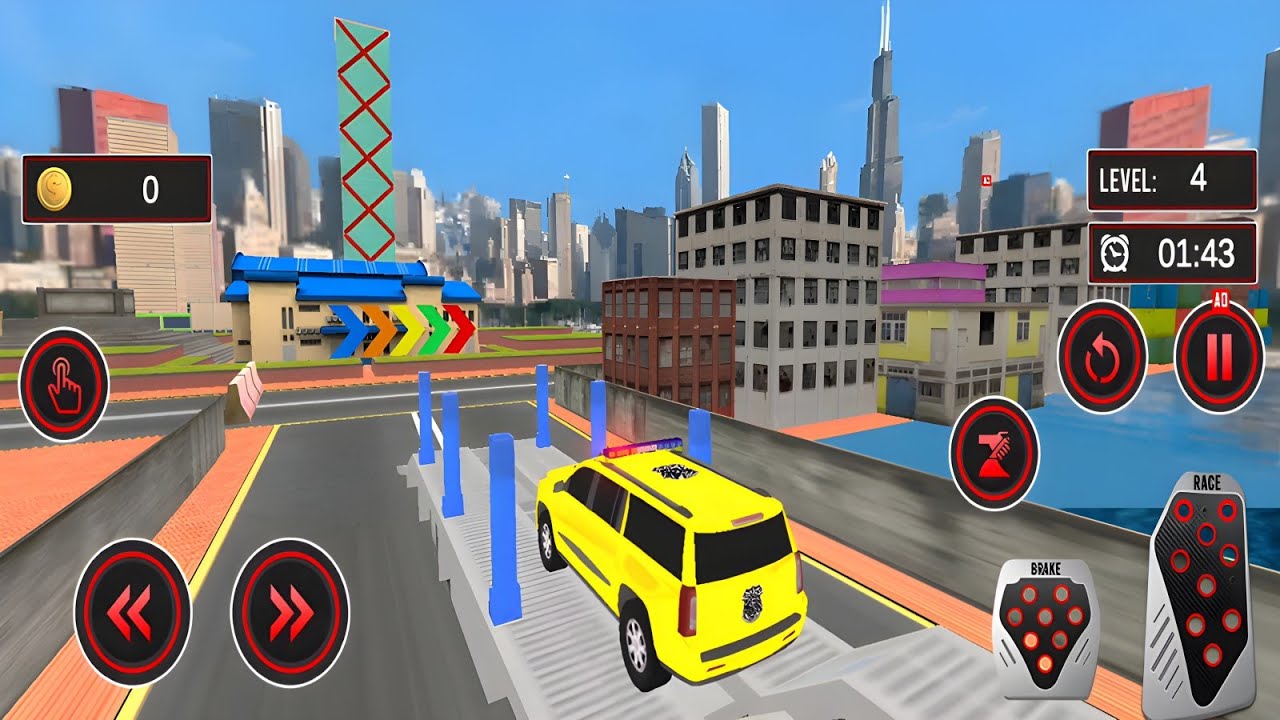 Realistic Cargo Truck Transport Game - Police Chase
