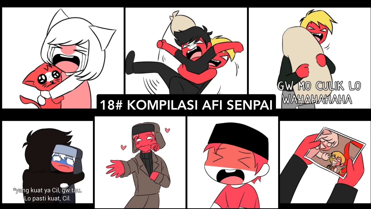 18# KOMPILASI AFI SENPAI || Drama Countryhumans Indonesia