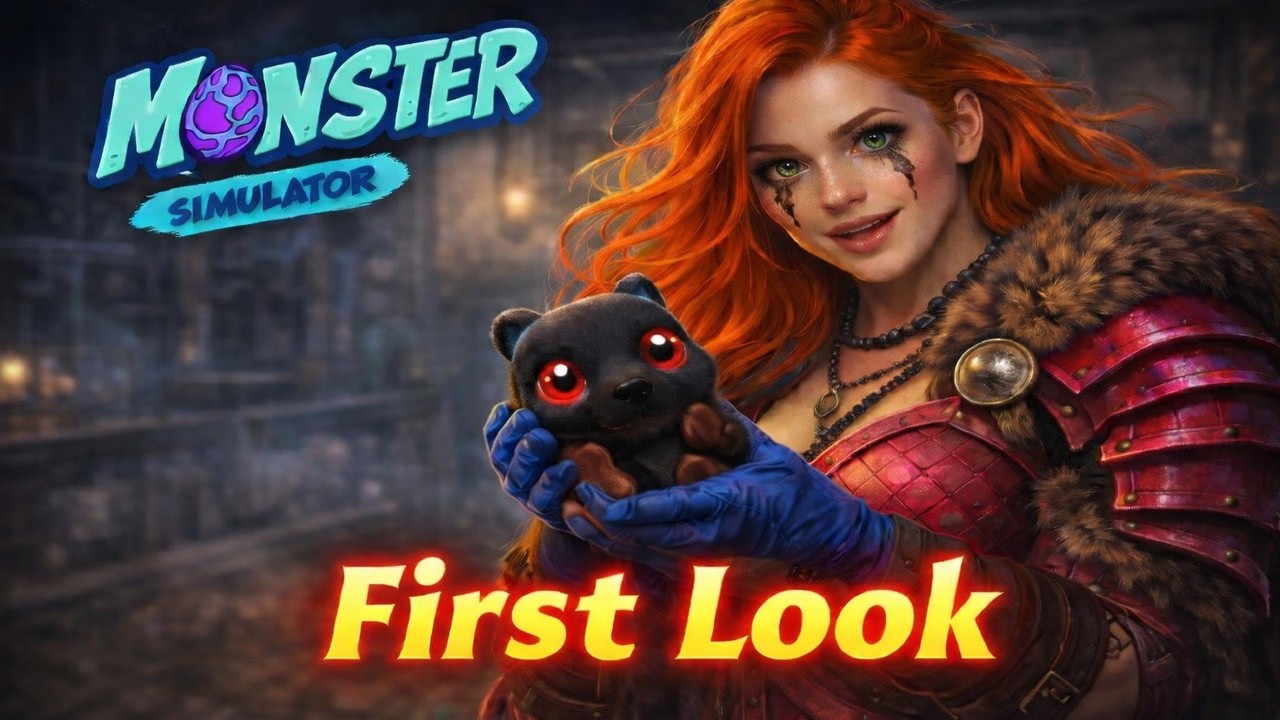 Monster Lab Simulator | First Look | Creating Our First Monster ⚗️