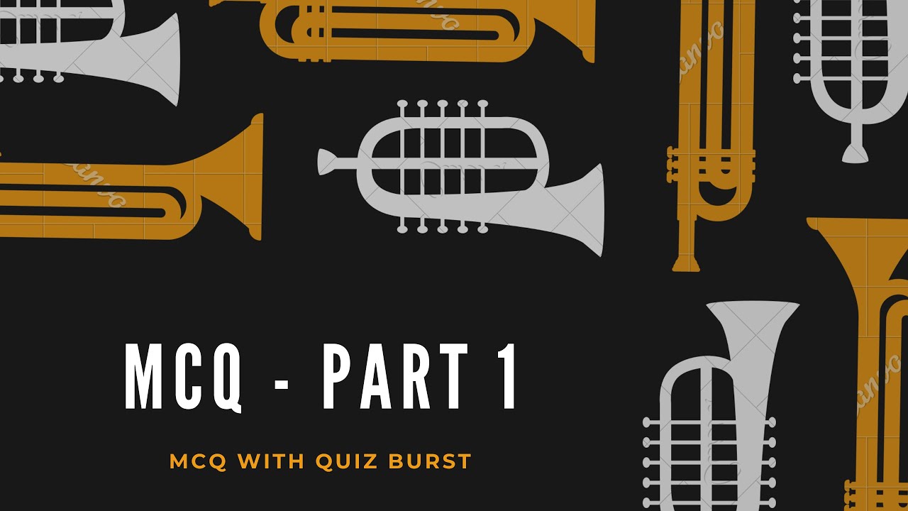 MCQ| MULTIPLE CHOICE QUESTIONS| QUIZ-PART 1