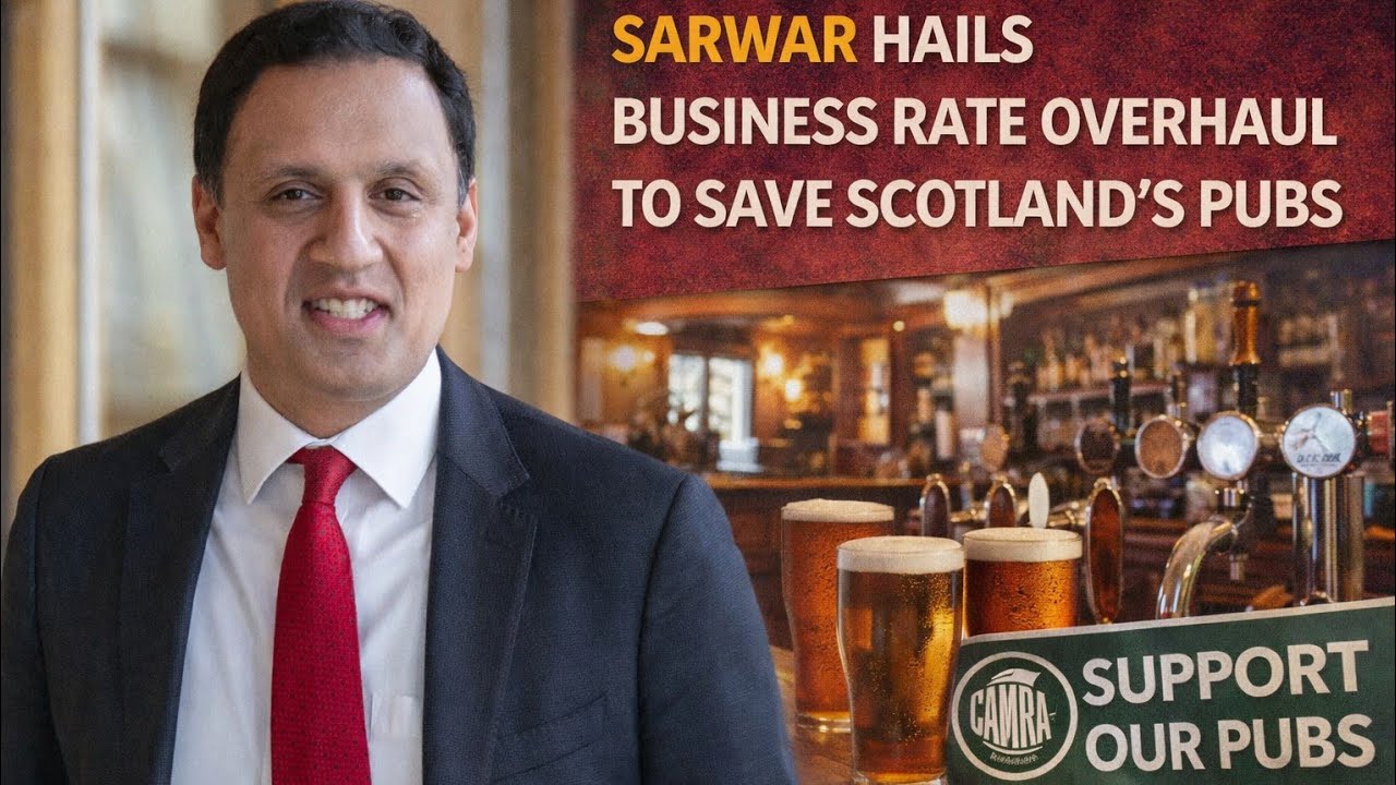 Anas Sarwar May Be The Hero Without a Cape!