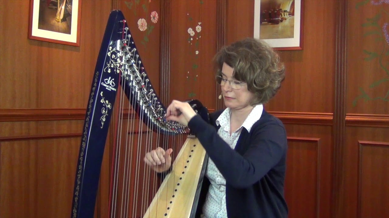 Teaser Masterclass Sirin Pancaroglu - Learn the harp online with Harp-school.com