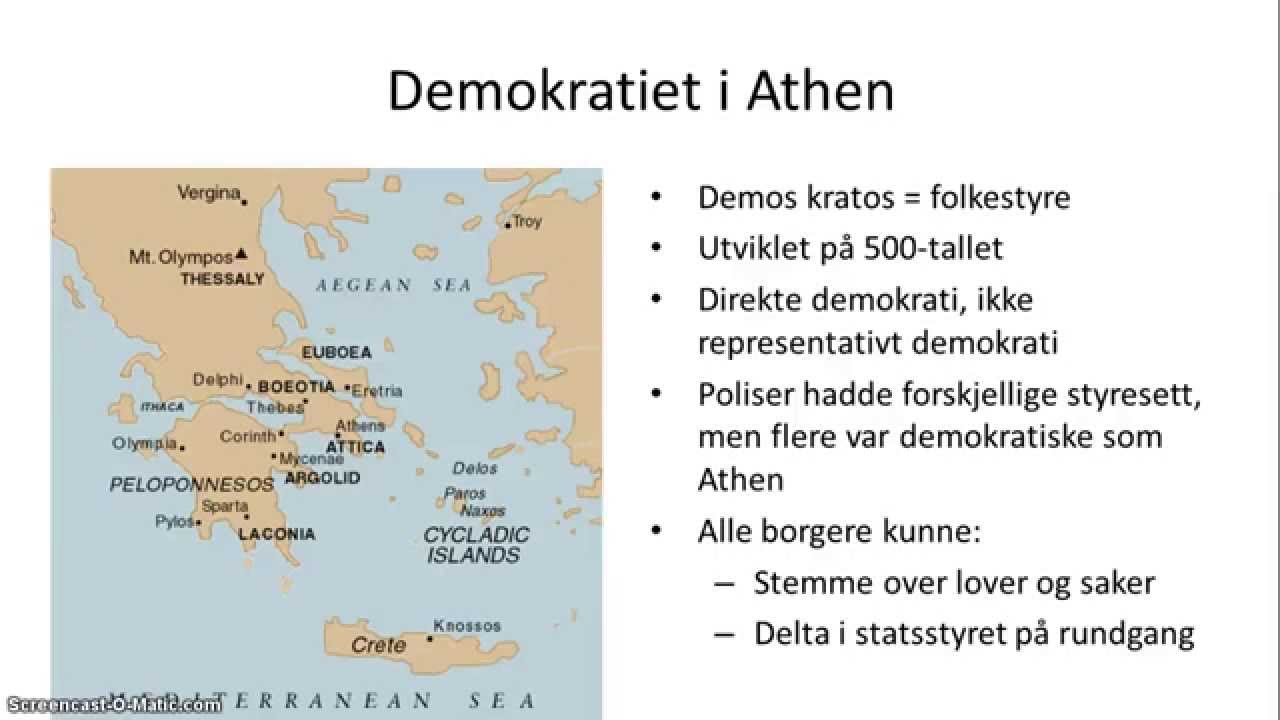 Den greske antikken - 2/2 - Athen og Sparta