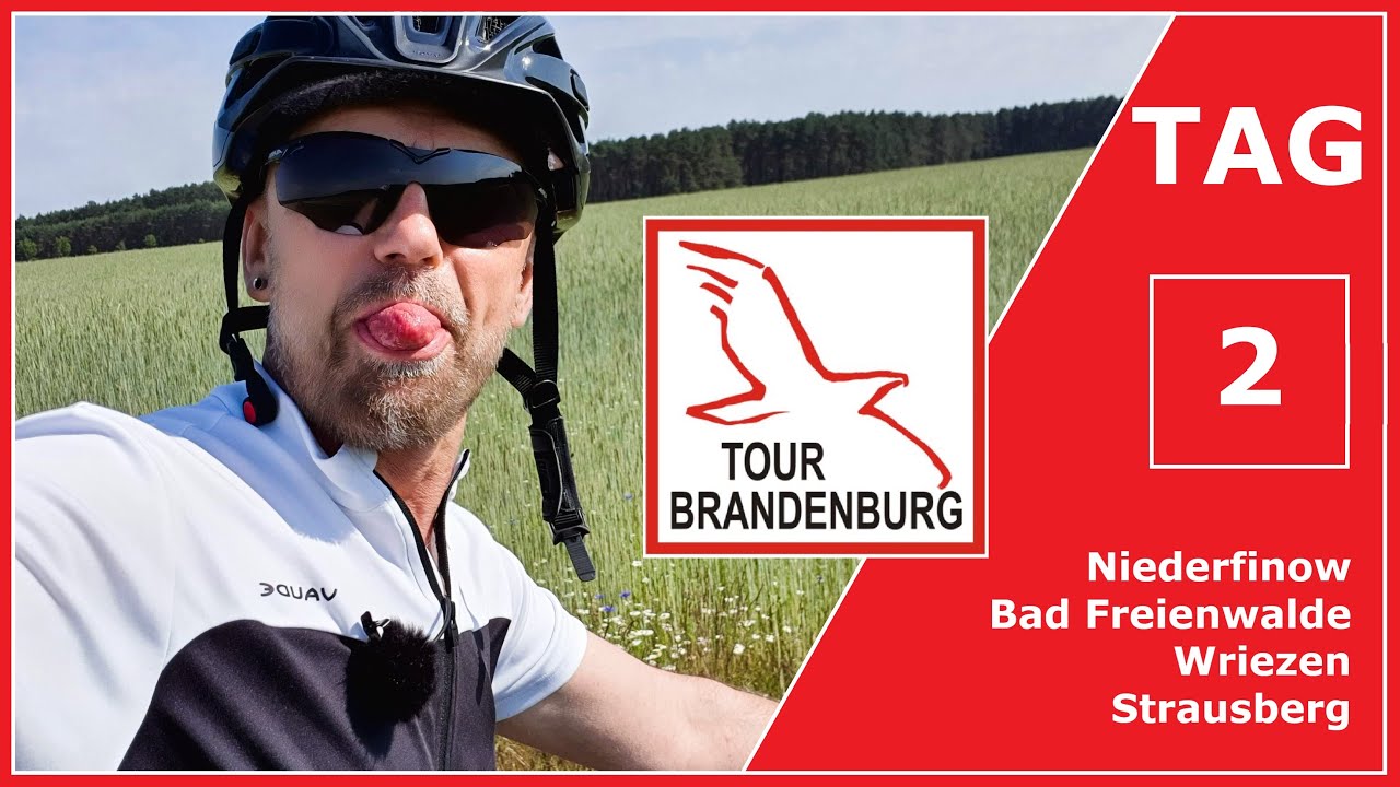 Tour Brandenburg , Tag 2,  Niederfinow-Strausberg (2021) #radreisen #radwandern