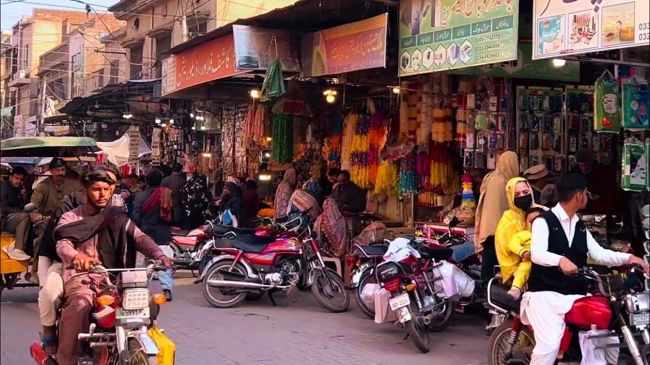 Mandi Bahauddin  🇵🇰 Pakistan ( Full  HD ) City Walking  Touring ||  Amazing City Walk in Pakistan 4k
