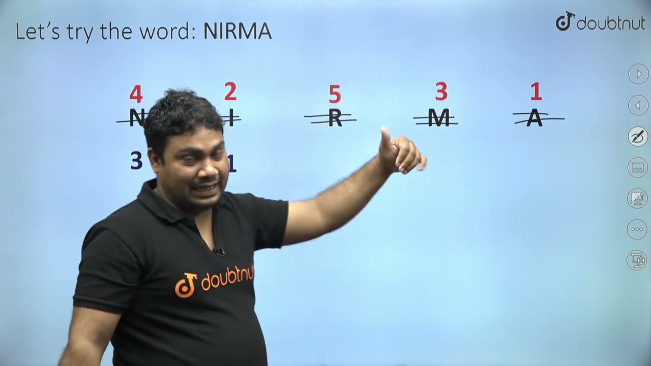 Tricks To Find Rank of A Word In Dictionary | Permutation and Combination | Maths | Doubtnut