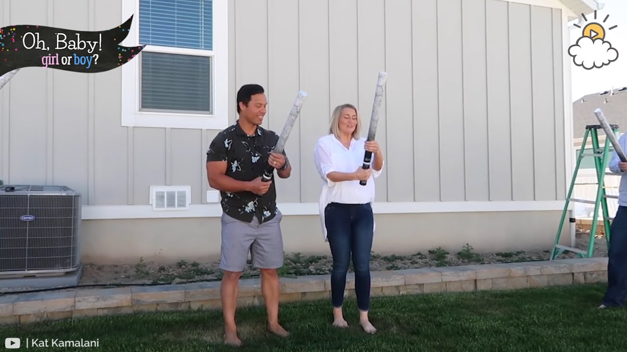 Cannons and Confetti Gender Reveal