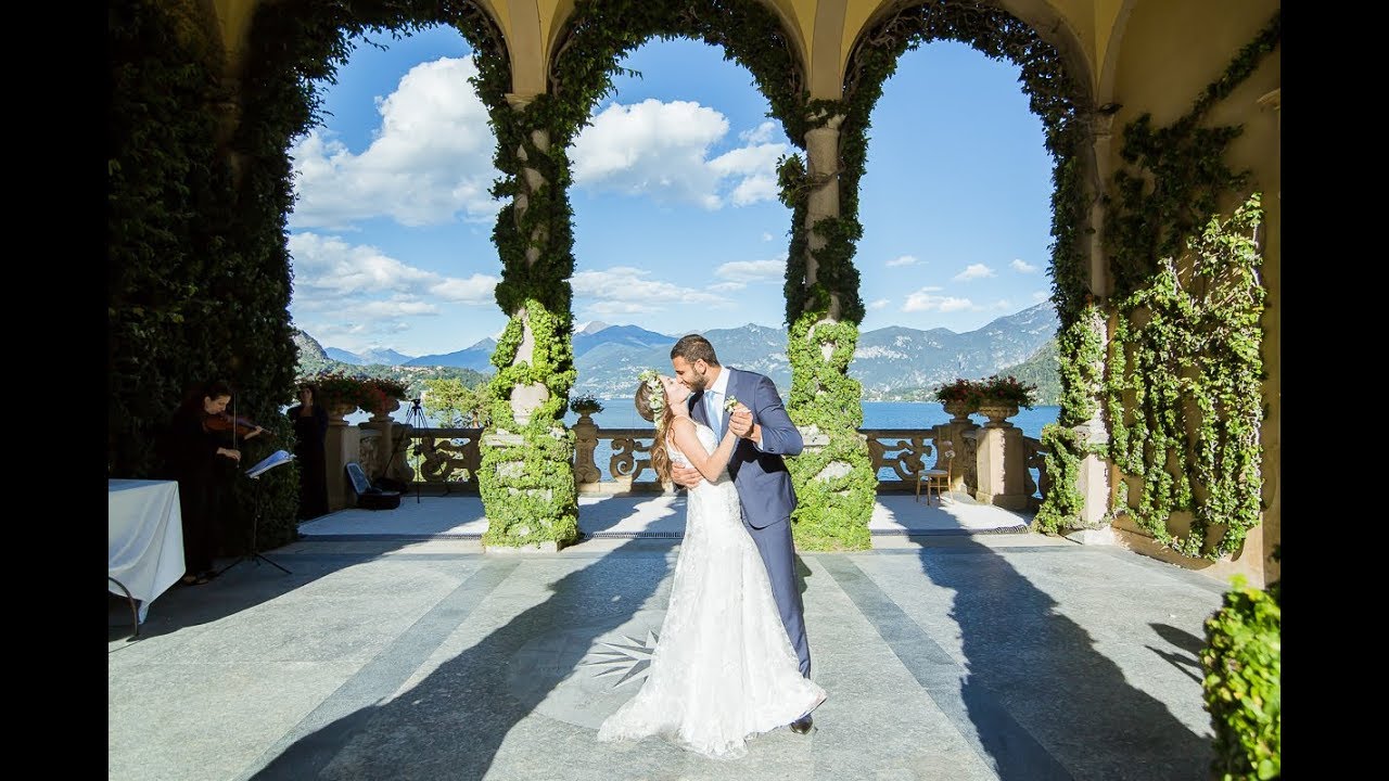 Italy Lake Como Villa Del Balbianello Wedding