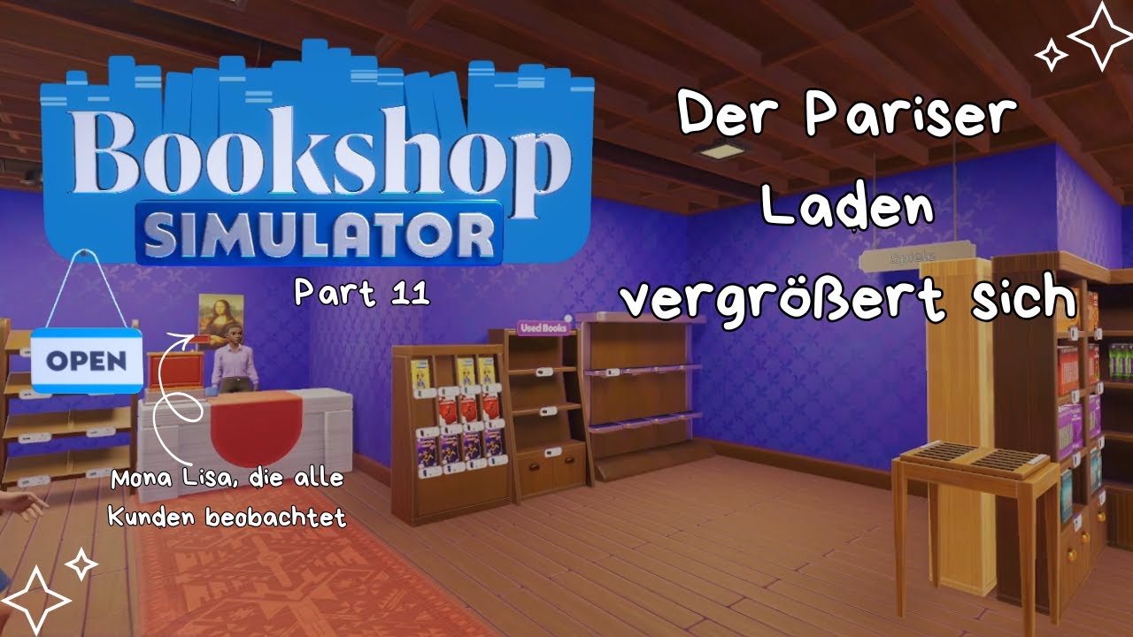 Wir schalten die Spieleecke frei / Bookshop Simulator Part 11