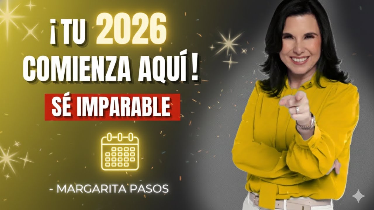 La ESTRATEGIA de ÉXITO PARA el 2026: Planificación y Visualización | Margarita Pasos