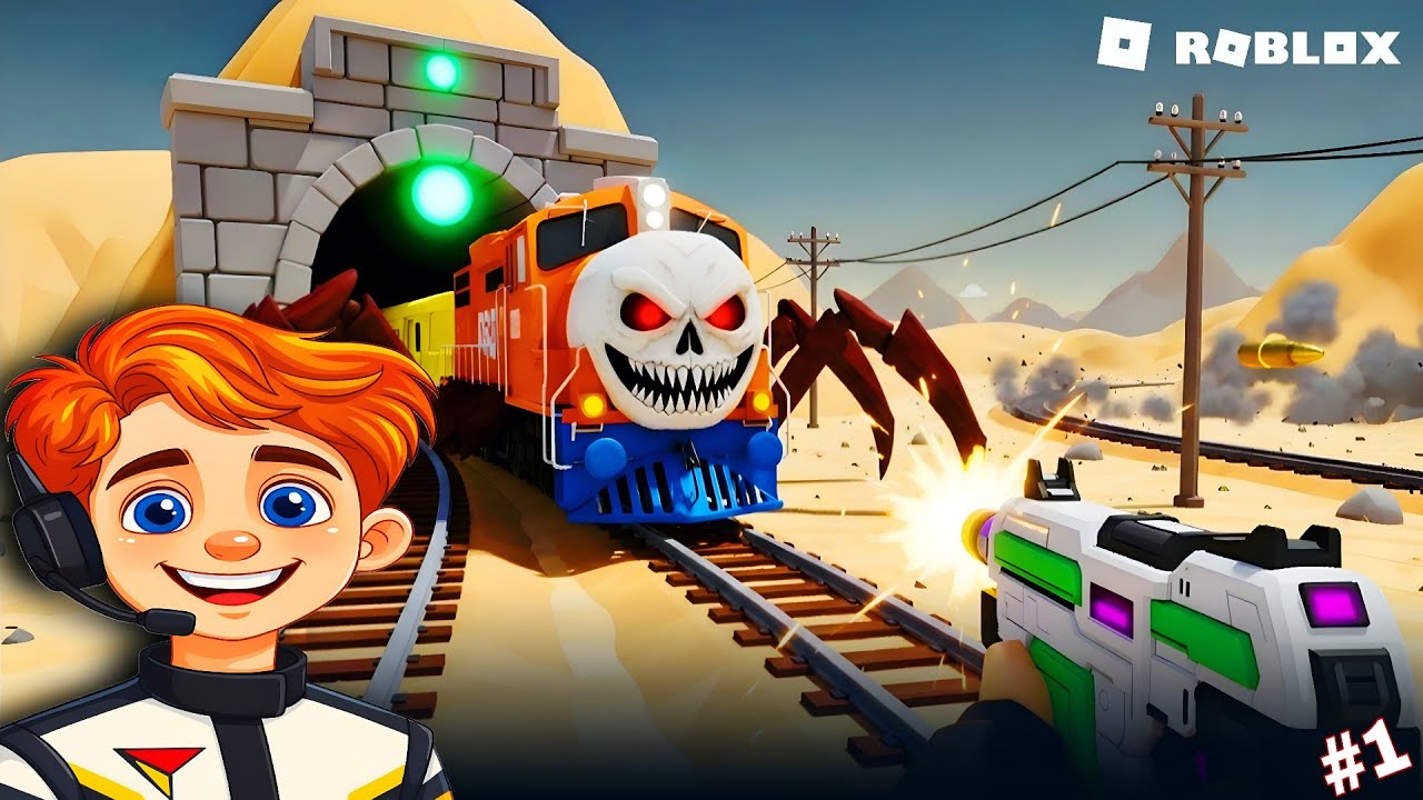STOP THE TRAIN ? 😱 ROBLOX GAMEPLAY || MYSTIX GAMING 