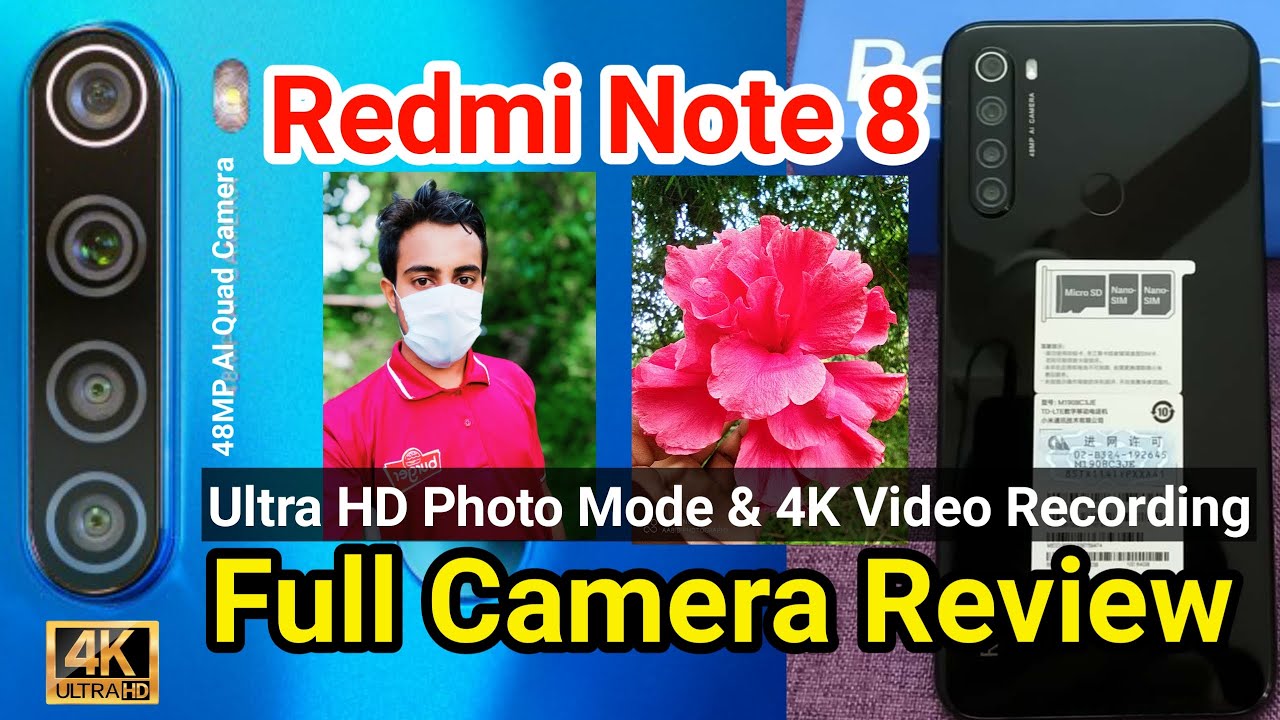 Redmi Note 8 Full Camera Review | 48MP AI Quad Camera Test🔥| Husain Guide