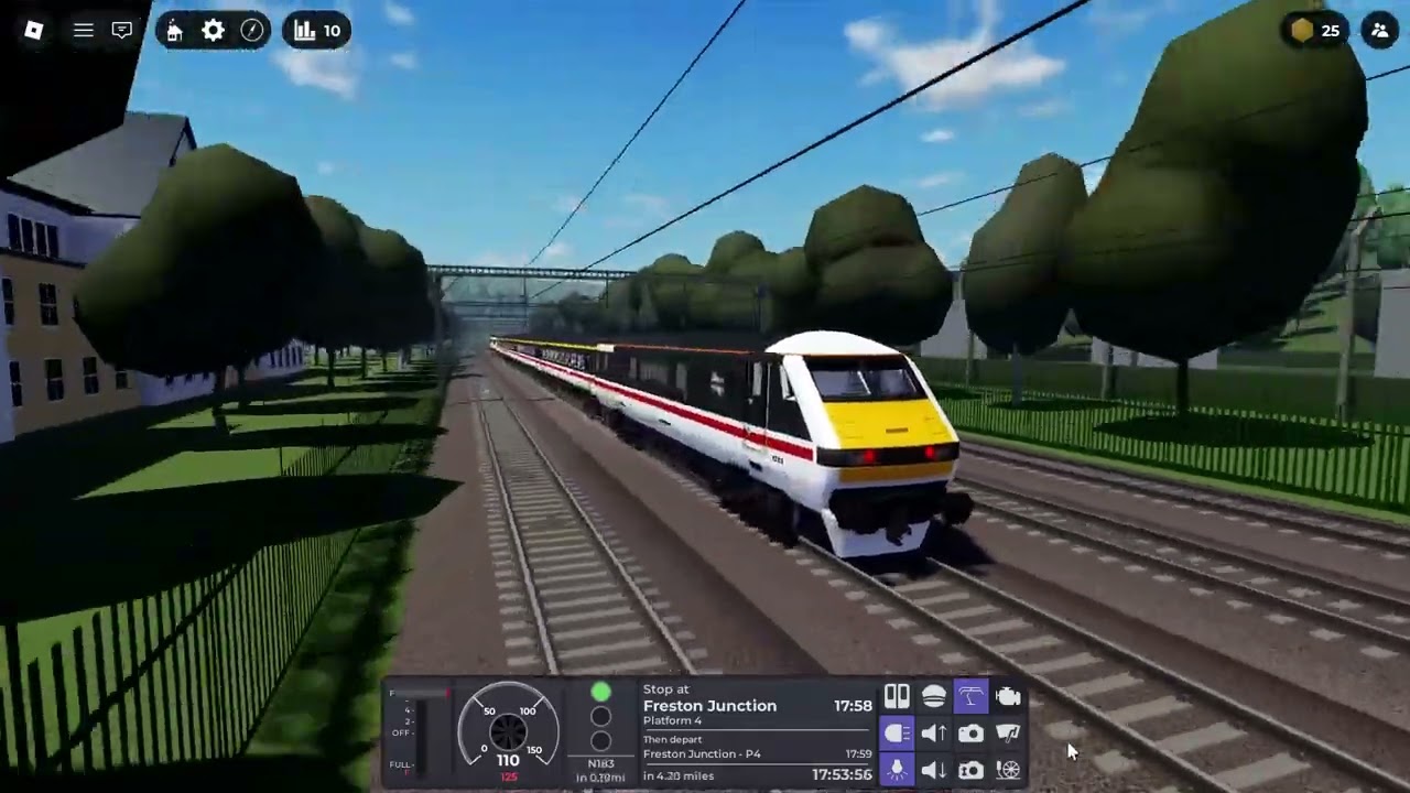 Class 90 to Norrington to Avonhill