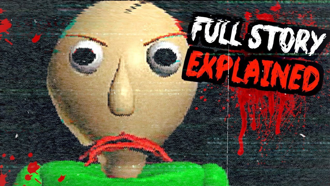 Baldi's Basics STORY, ENDING & SECRET ENDING EXPLAINED