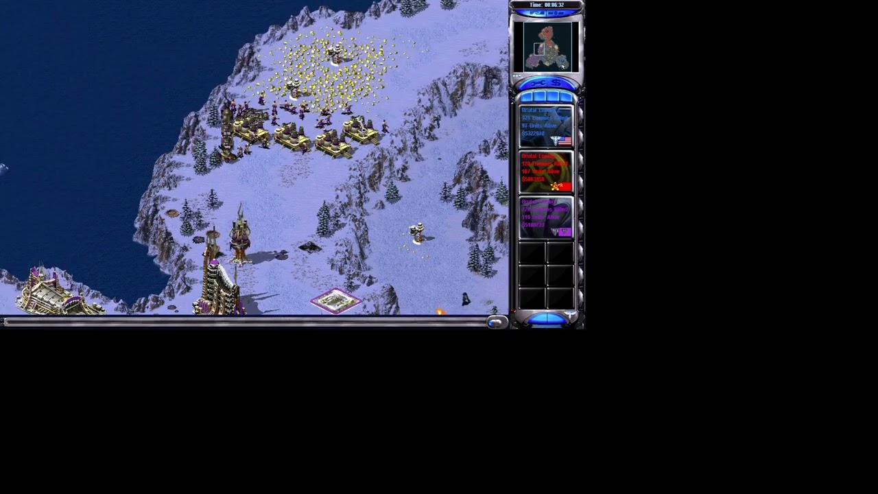 [CNCNET Yuri's Revenge] Breakaway of three sides (AI-only)