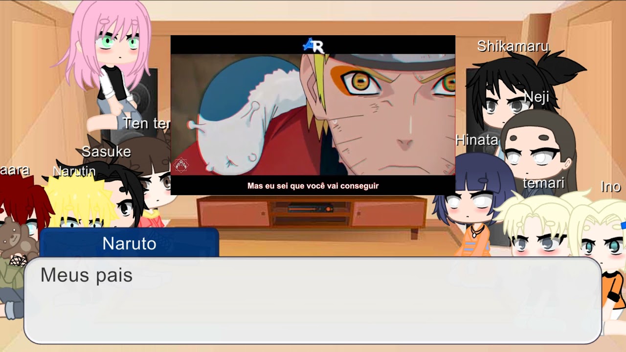 🍥Sala naruto Crianca reagindo a rap PELA PAZ (JIRAYA NARUTO NAGATO)🍥