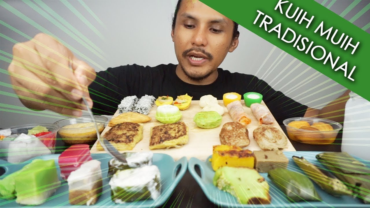 aku beli semua kuih dekat bazar ramadhan (mukbang malaysia)