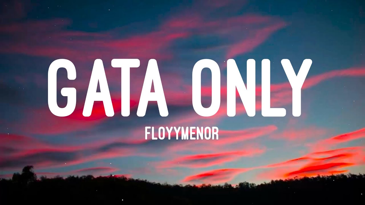 FloyyMenor - GATA ONLY ft. Cris MJ (Letra/Lyrics)