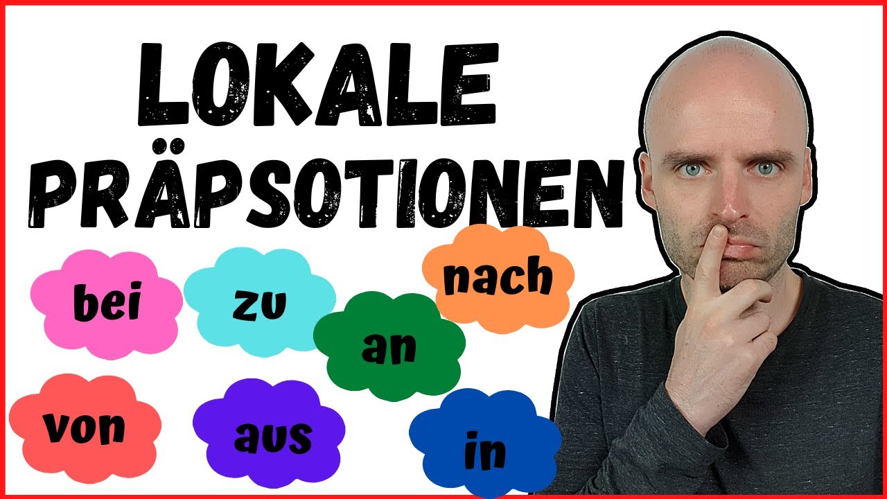 Lokale Präpositionen | Wo? | A2 B1 B2 | Deutsch lernen | Learn German