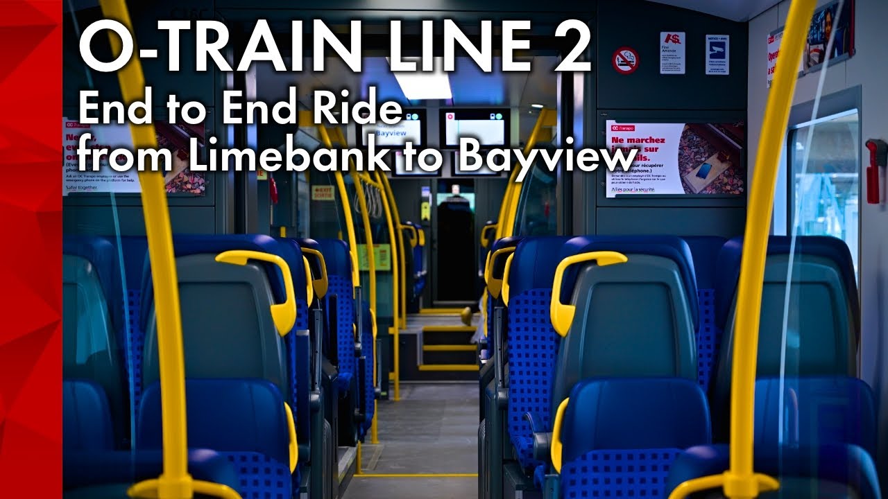 Onboard O-Train Line 2: Our First Impressions from Limebank to Bayview Station