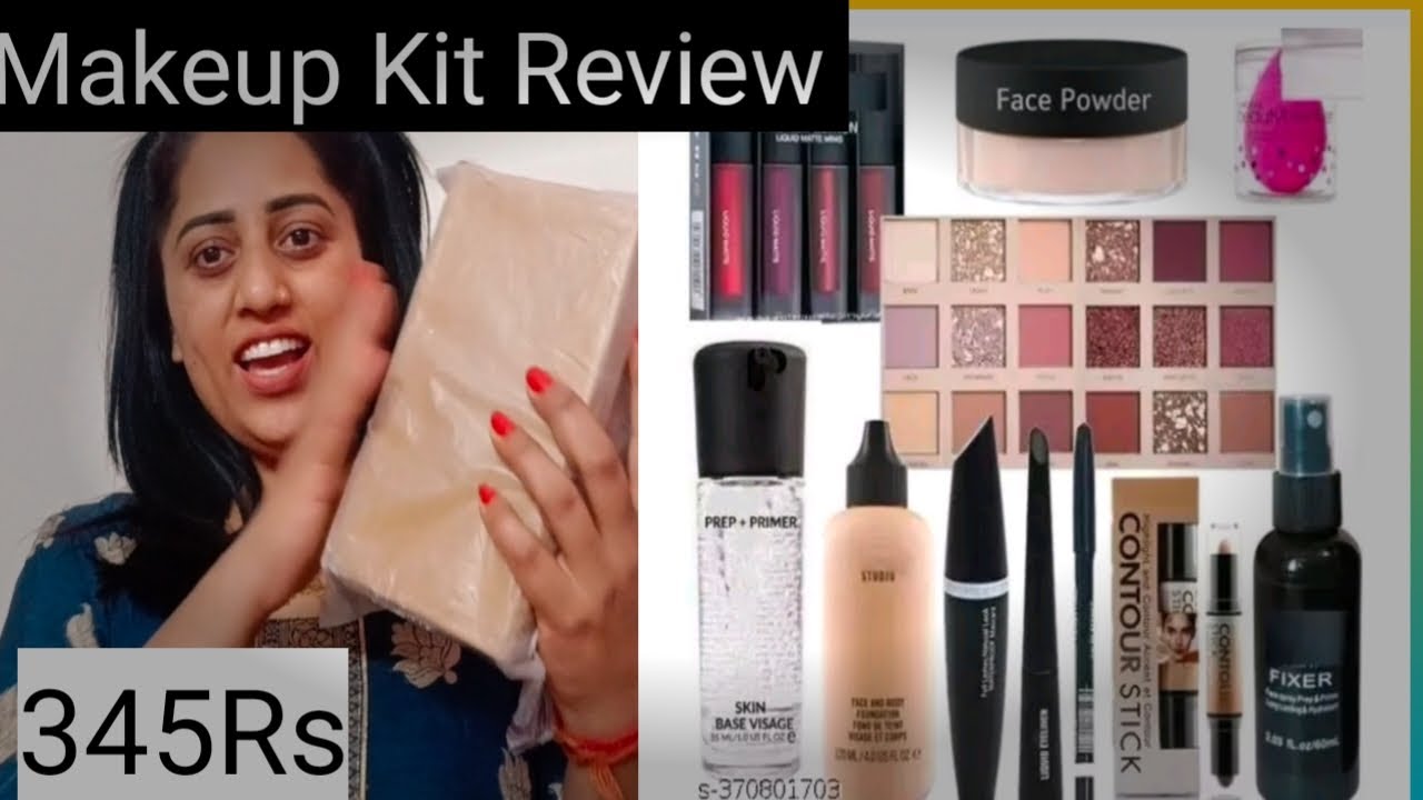 MEEShO Makeup kit review, 345Rs main 12 products #meesho#makeup