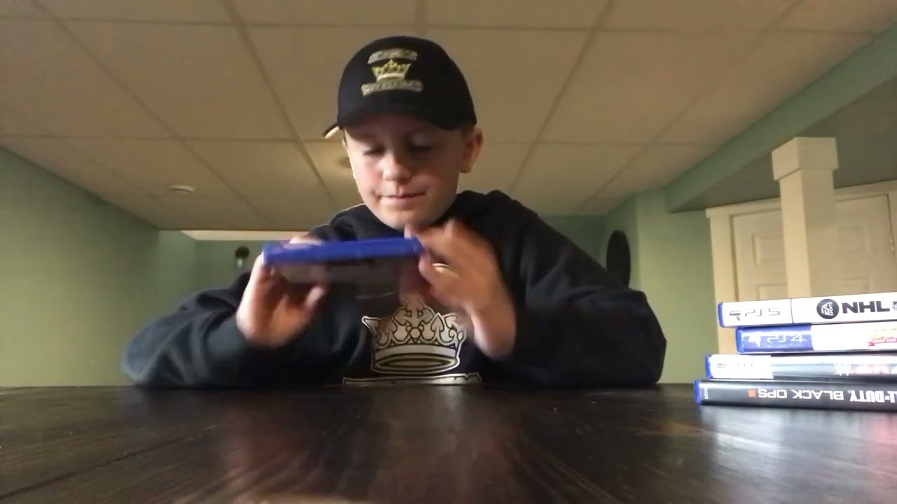 Unboxing Madden 22 and showing all the games I have.