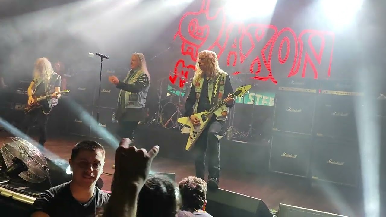 SAXON Live In Buenos Aires 2025 Part 7 - Wheels Os Steel #saxon